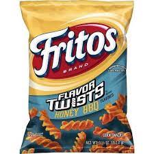 Fritos Honey Bbq Twists 9 25oz Honey Bbq Bbq Corn Corn Snacks