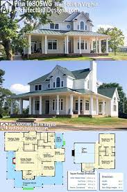 Our Client Built Architectural Designs House Plan 16805wg True To Spec In Reverse Or Architectural Design House Plans House Plans Farmhouse Country House Plans
