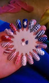 Patriotic nail design ideas can be created with red, white, and blue nail polish. Memorial Day Nail Designs 10 Stylish Trendy