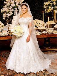 Ericdress Appliques Lace Long Sleeves Wedding Dress Wedding Dress Long Sleeve Long Sleeve Wedding Dress Lace Wedding Dress Train