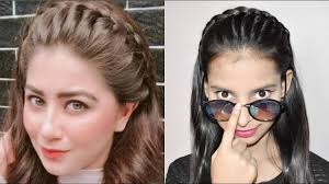 The fashioning of hair can be considered an aspect of personal grooming, fashion, and cosmetics, although practical, cultural, and popular considerations also influence some hairstyles. Front Braid Hairstyle Braided Headband Hairstyle Easy Hairstyles Hair Style Girl Youtube Front Hair Styles Front Braid Hairstyles Braids For Long Hair