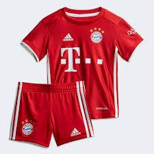 Champions league favorite bayern munich faced off against a cinderella lyon side in the second semifinal with the winner advancing to sunday's final vs. Adidas Fc Bayern Munchen Mini Heimausrustung Rot Adidas Deutschland