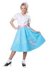 Folge deiner leidenschaft bei ebay! Blue 50 S Poodle Skirt For Women Costume