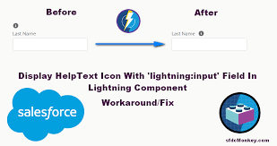 Lightning Helpttext Alignment Issue With Lightning Input Field In Lightning Componnet Salesforce Developer Community