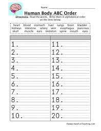 Worksheet #1 worksheet #2 worksheet #3 worksheet #4 worksheet #5 worksheet #6. Second Grade English Worksheets Have Fun Teaching Alphabetical Order Worksheet Human Body English Worksheets Alphabetical Order Worksheet Everyday Mathematics Grade 4 Worksheets Simple Color By Number Printables Virtual Graph Paper Integers And