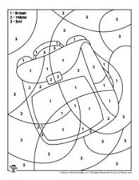 Color by number pages also include the concept of following directions. Back To School Color By Number Pages Woo Jr Kids Activities