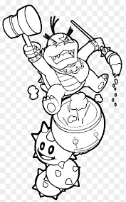 With the help of a super crown, toadette magically transforms into peachette ! Koopalings Png Images Pngegg
