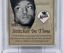 Negro League Baseball Fleer Baseball Sports Trading Cards & Accessories