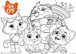 In order to do this, simply move the cursor over the image you like and click the printer icon. Buffycats 44 Cats Coloring Pages Printable
