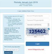Mm = 2 digit angka bulan kelahiran. Cara Cek Info Gtk Semester 2 Tahun Ajaran 2018 2019 Dilaman Http Info Gtk Kemdikbud Go Id Infoguruku