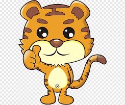 Bukan hanya itu, orang dewasa juga banyak menyukai film kartun atau animasi. Kucing Harimau Lukisan Kartun Lucu Komik Moe Animasi Kartun Hewan Figur Binatang Png Pngwing
