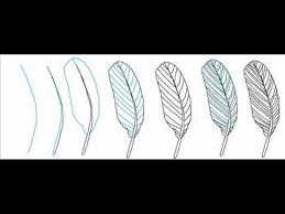 In this video we will learn about shapes and colours while we draw a feather! How To Draw A Simple Feather Step By Step Drawing Tutorial Feather Drawing Feather Art Dream Catcher Drawing