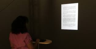 Text density and display bandwidth: evaluating scalability by model and  experiment