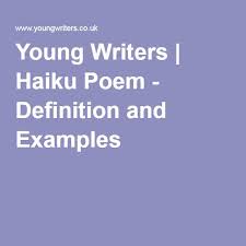 Haiku Poem Definition And Examples Haiku Poems Acrostic Acrostic Poem