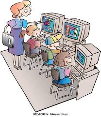 Resultado de imagen para niños en la sala de computo