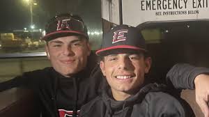 Etiwanda's Ebel brothers combine for eight hits in nine at-bats in 11-3  baseball victory