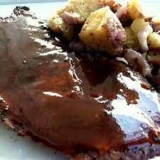 Minute Steaks With Barbeque Butter Sauce Recipe Minute Steaks Recipes Food