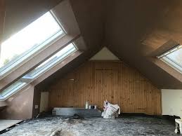 2″ timbers onto the walls and then filled the gap with loft insulation. Loft Conversions General Building Surrey Roofing Service