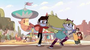 She continues to battle villains throughout the universe and high school, mainly to protect her extremely powerful wand, an object that still confuses her. Hd Wallpaper Tv Show Star Vs The Forces Of Evil Marco Diaz Star Butterfly Wallpaper Flare
