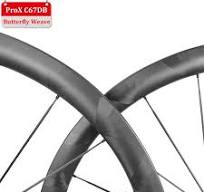 ProX Butterfly Weave C67DB Full Carbon Spoke Road Disc Brake ...