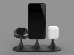 3 in 1 stand for iphones watches and airpods 14. Trio Dock For Iphone Apple Watch And Airpods Qxsxkjaat By Martinhoontrakul