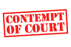 Contempt of Court - Universal Group Of Institutions