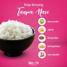 Berapa kalori nasi putih dan nasi merah. Slim Fit Nasi Putih Emang Jadi Makanan Pokoknya Orang Facebook