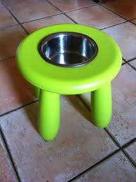 Ikea Hack Make A Mammut Stool 4 99 To A Feeding Bowl Dog Bowl Stand Ikea Dog Bowls