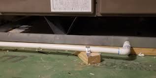 The overflow drain pan, located underneath your indoor evaporator coils clean out the drain pan as best you can. Keeping Your A C Condensate Drain Line Clean Allcoolallcool