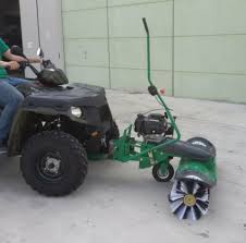 Überzeugen sie sich von der. Atv Kehrmaschine Geo Nsw 140cm Quad Rasentraktor Kehrbesen Neu