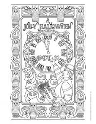 The spruce / kelly miller halloween coloring pages can be fun for younger kids, older kids, and even adults. Halloween Adult Coloring Pages Woo Jr Kids Activities Children S Publishing