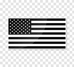 We celebrate the fifty nifty united states here at car decal geek by hocking the coolest decals on the planet. Flag Of The United States Decal Sticker American White Black Transparent Png