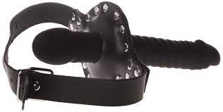 Amazon.com: Strict Leather Ride Me Mouth Gag with Dildo, Black (AC735) :  Health & Household