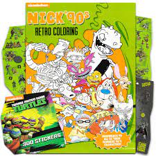 Here you can explore hq rugrats go wild transparent illustrations, icons and clipart with filter setting like size, type, color etc. 90s Nickelodeon Coloring Book For Adults Relaxation Set Advanced Nick Coloring Book Featuring Rugrats Hey Arnold Ren And Stimpy And More With Stickers Nickelodeon Coloring Books For Adults Buy Online At
