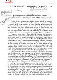 Thủ tướng chính phủ đã giao trách nhiệm cho các bộ: Chá»‰ Thá»‹ 11 Ct Ttg Vá» Cac Nhiá»‡m Vá»¥ Giáº£i Phap Cáº¥p Bach Thao Gá»¡ Kho KhÄƒn Cho Sáº£n Xuáº¥t Kinh Doanh Báº£o Ä'áº£m An Sinh Xa Há»™i á»©ng Pho Vá»›i Dá»‹ch Covid 19
