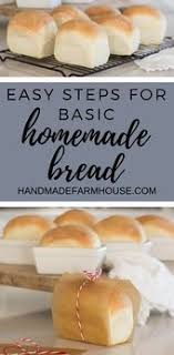 Grundlegende Hausgemachte Weissbrot Handmadefarmhouse