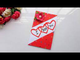 Seriously, i don't know how some people do it. How To Make Handmade Love Propose Card Love Card Tutorial Handmade Cards For Someone Special Youtube