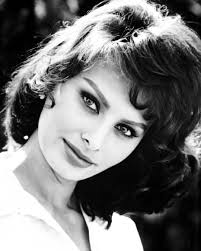 Who else can look great in a close-up shot like Sophia Loren?