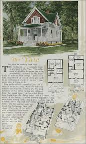 The Yale 1920 Aladdin Homes The Yale Derives Much Of Its Charm From Its Queen Anne Antecedents And F Vintage House Plans House Plans House Floor Plans