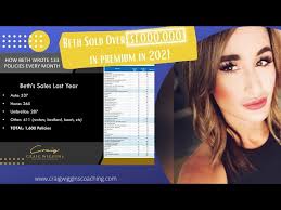 Learn How Beth Sold Over $1,000,000 in personal lines insurance premium!!! 