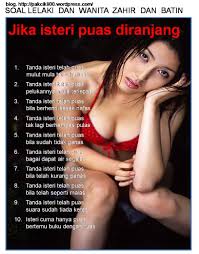 Isteri tak puas oleh bg Jikalau Isteri Puas Diranjang Pakcikli00