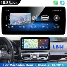 For Mercedes Benz E Class 2010-2015 Wireless Carplay 10.33 Car GPS Wifi  2+32G | eBay