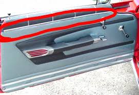 Silver painted accents with 1/6 inch trim around them to match dash @recoveryroom #customseats… 1959 Impala 2 Door Interior Door Trim The H A M B