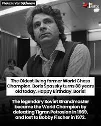Chess, Grandmaster Boris Spassky ...