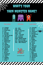 It S Baaaaaaaaack Yarn Monster Name Generator Funny Name Generator Funny Names Monster Names
