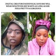 Daddeysgal says she will wear whatever she wants as long as she feels  Pretty & Gorgeous 🎥: Daddeysgal1 @NAIROBI_JUICE @NAIROBI_JUICE  @NAIROBI_JUICE #nairobijuice #nairobitiktokers #kenyans #fypkenya ...