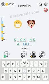 It is an amazing game that will tease your mind. Dingbats Emoji Puzzles Level 14 Answer Daze Puzzle