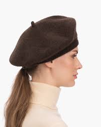 A Soft, Water-repellent Crushable Cold Weather Beret Style with Parisian  Flair to Spare! Made of Milled Yak Fur