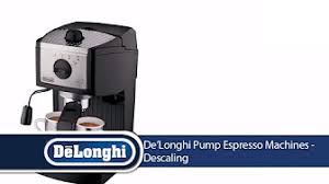 Чистим от накипи кофеварку delonghi dedica ec 680. Pump Espresso How To And Troubleshooting Youtube