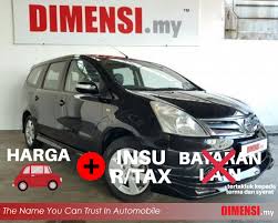 Nissan grand livina impul specs leather 2013 2012. Dimensi My Jual Beli Kereta Terpakai Sell Your Car To Dimensi My Car Wanted High Trade In Price